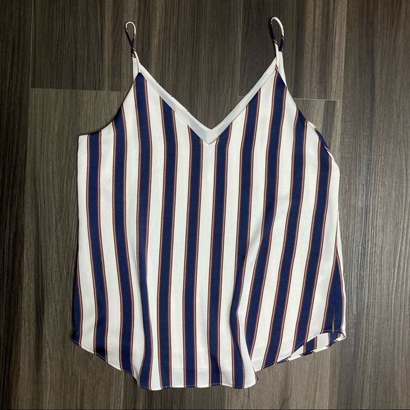 Women’s EXPRESS stripped tank top - Picture 3 of 6